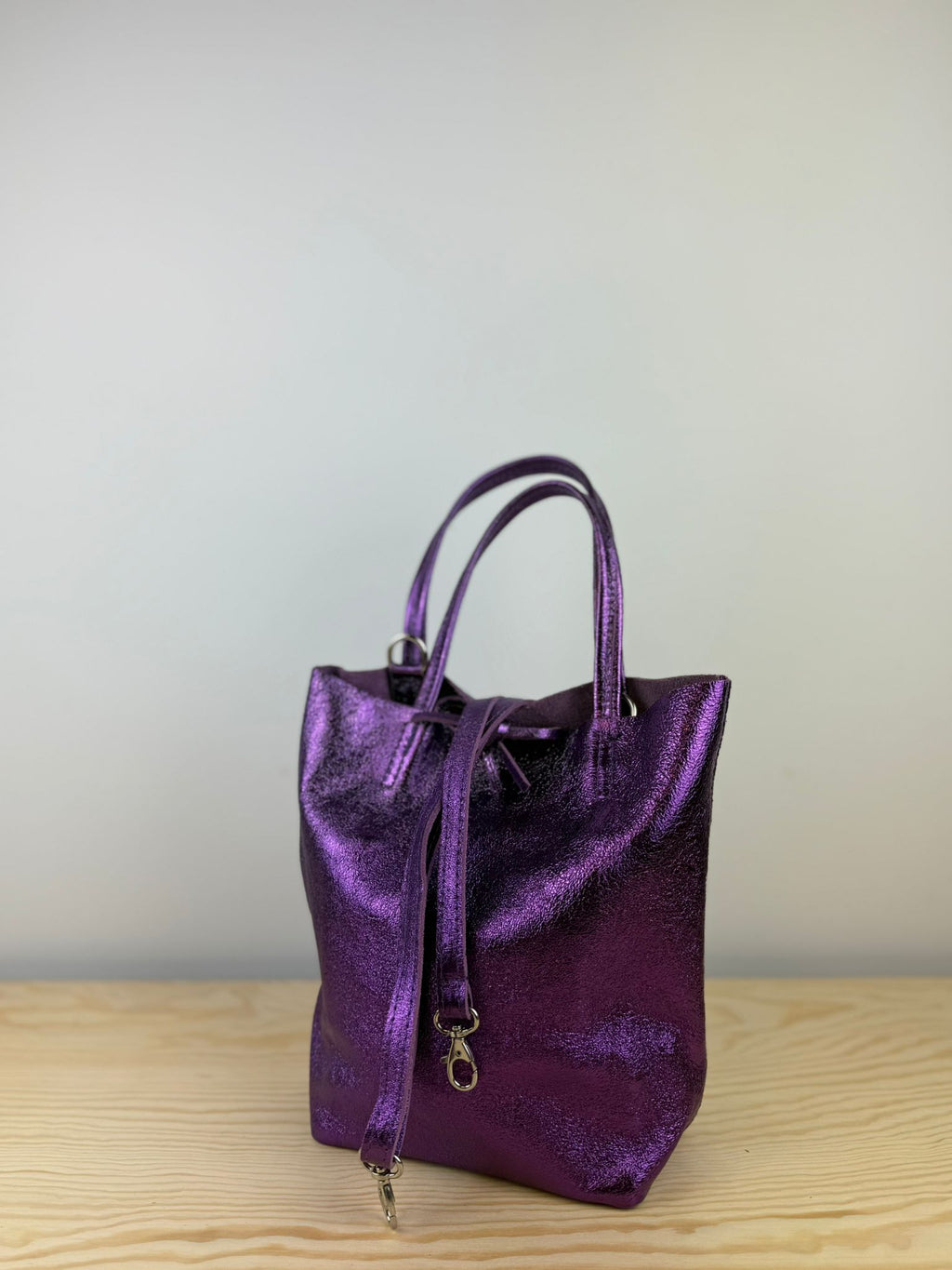 Alice crossbody / mini shopper - Paars 💜