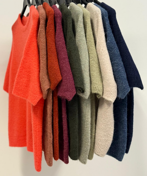 Cato alpaca top - Ecru 🤍