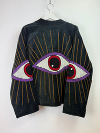 Juliëtte - handgemaakt fluwelen jasje ogen 👀