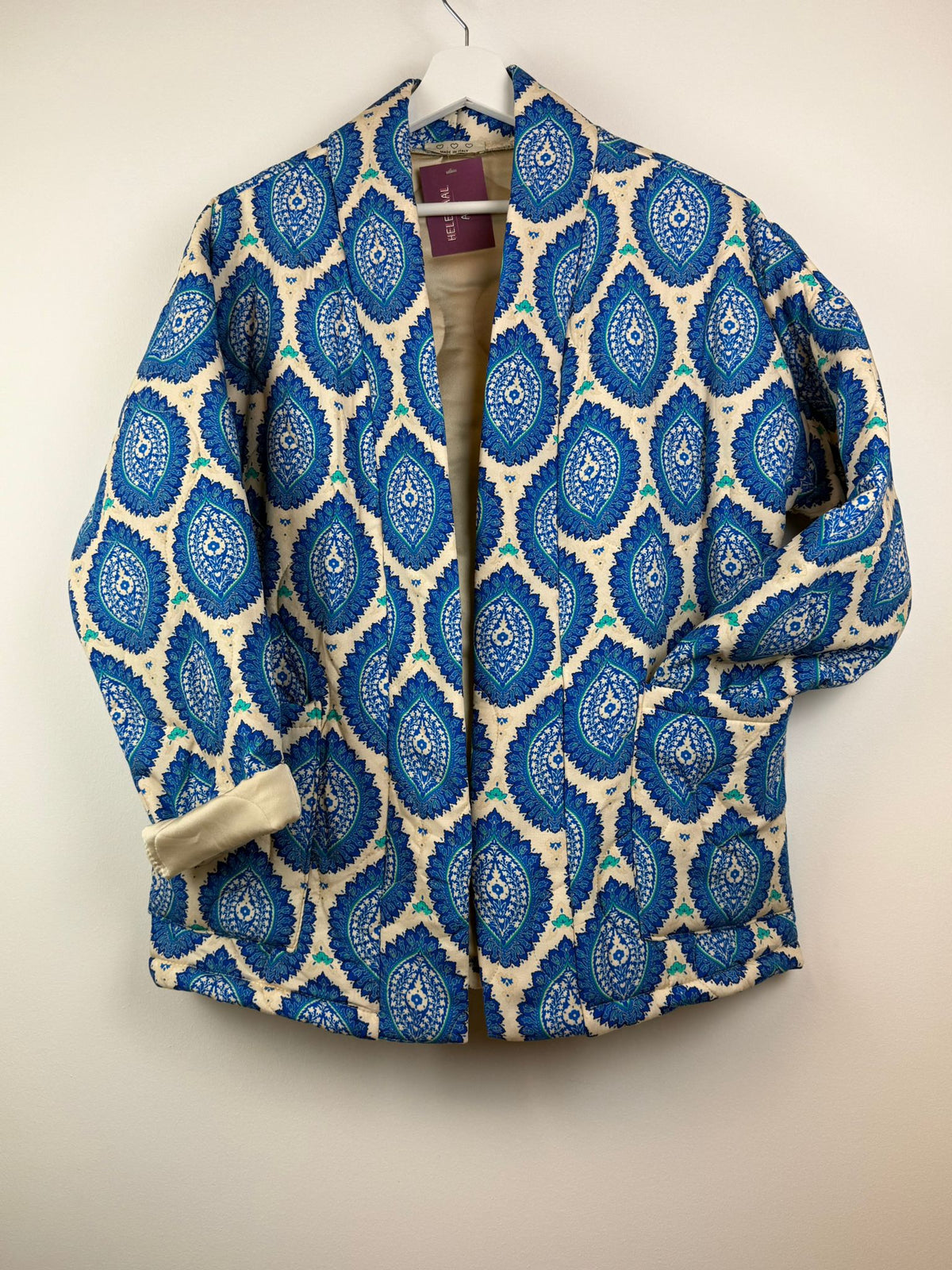 Isa gewatteerd jasje - Helblauw 💙