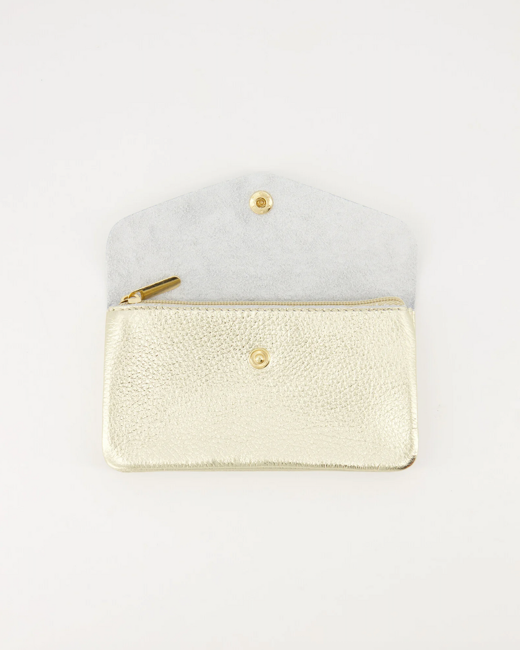 Lisa portemonnee groot - Metallic Goud 🥇