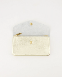 Lisa portemonnee groot - Metallic Goud 🥇