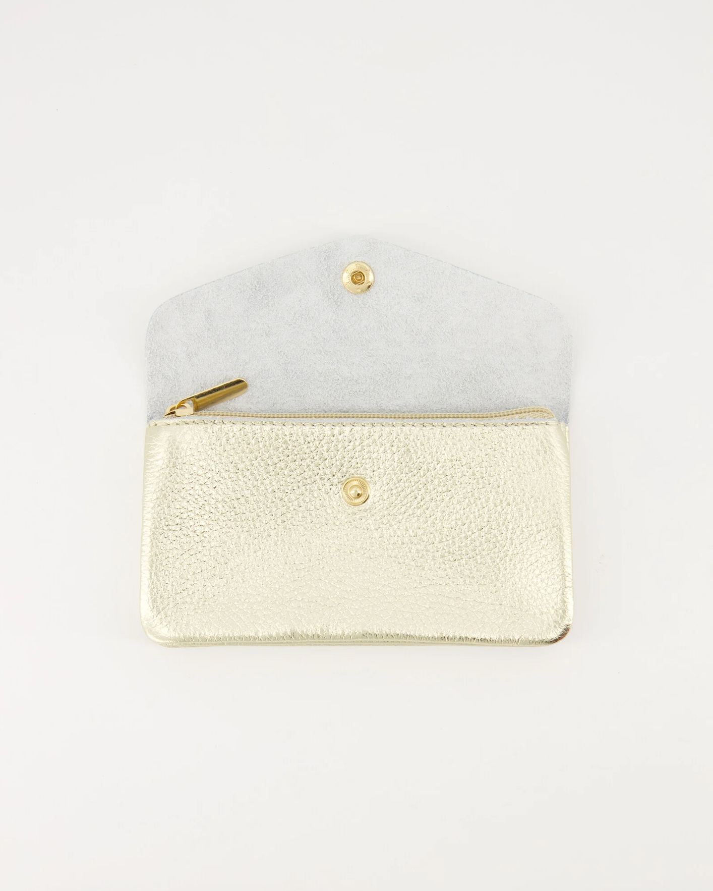 Lisa portemonnee groot - Metallic Goud 🥇