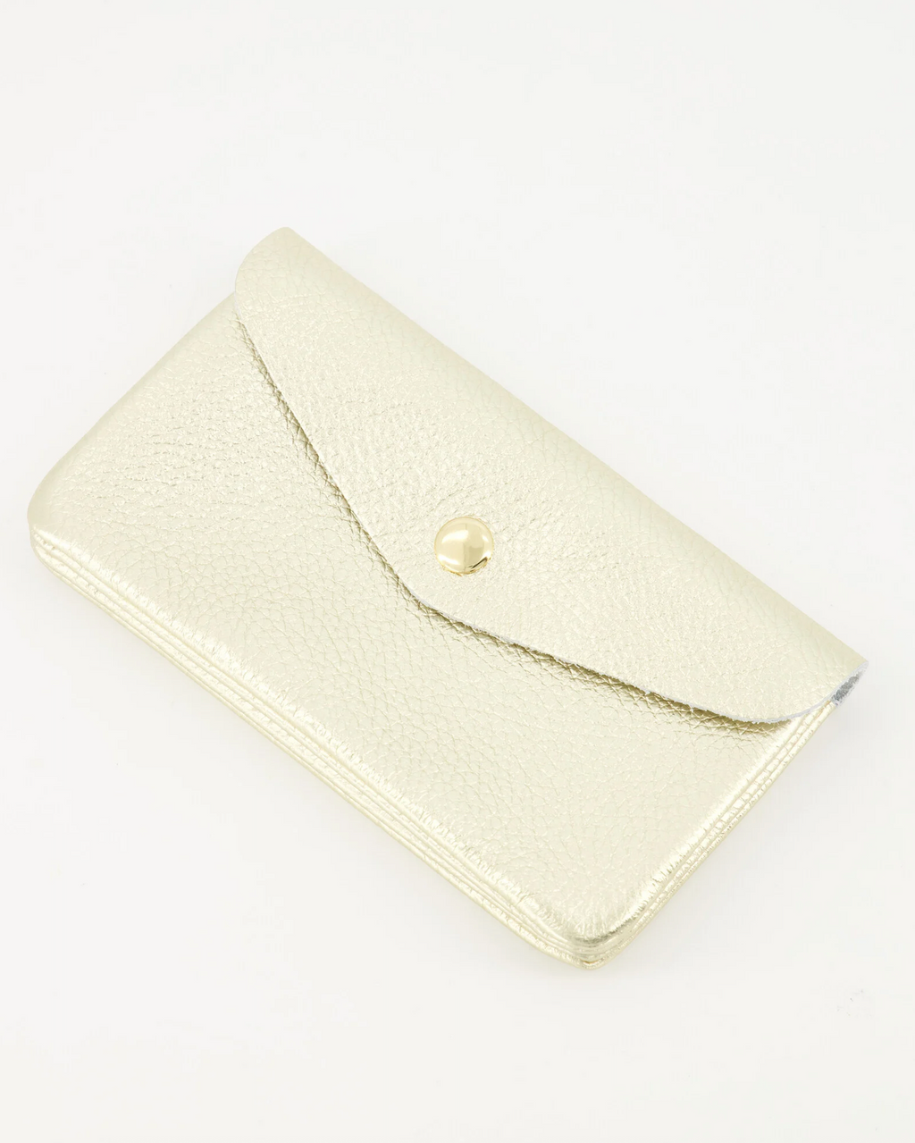 Lisa portemonnee groot - Metallic Goud 🥇