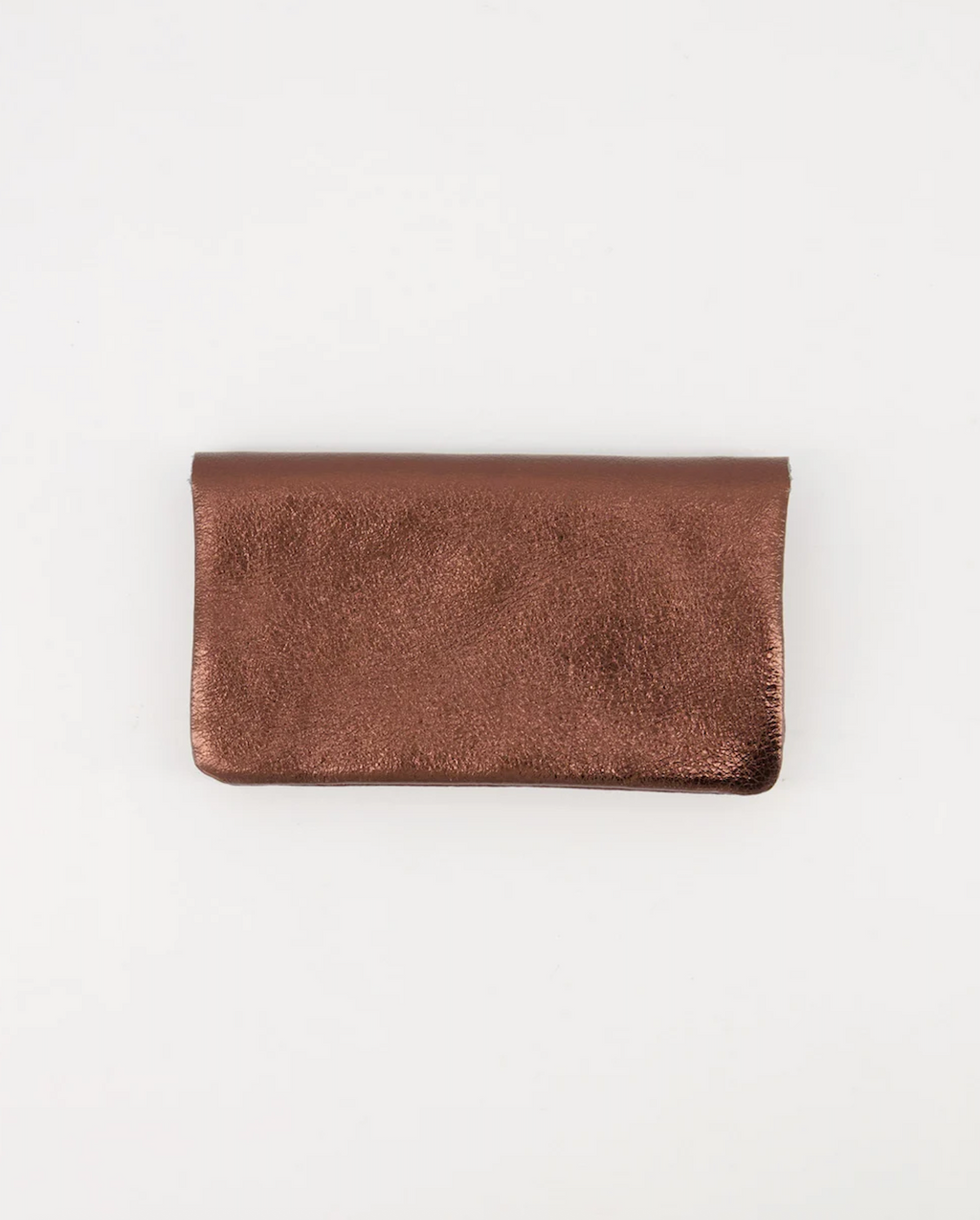 Lisa portemonnee groot - Metallic Bruin 🤎