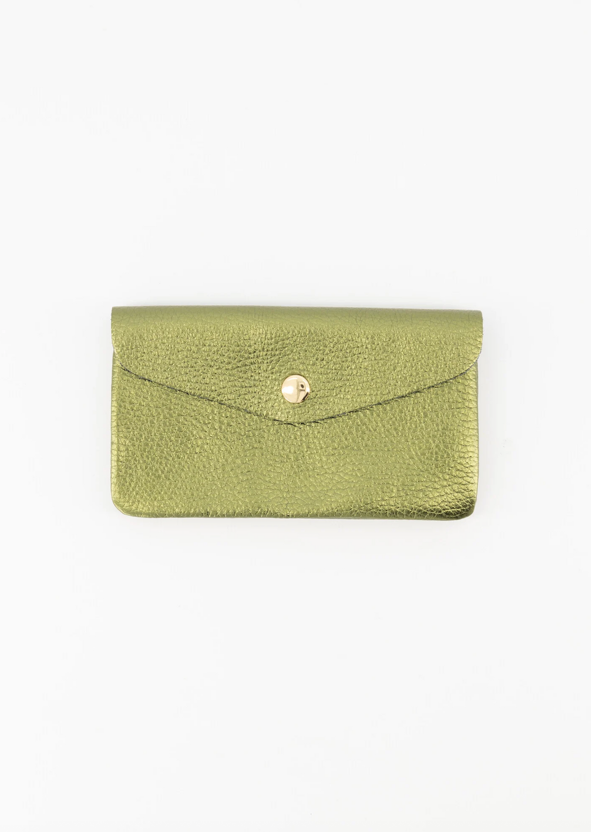Lisa portemonnee groot - Metallic Groen 💚