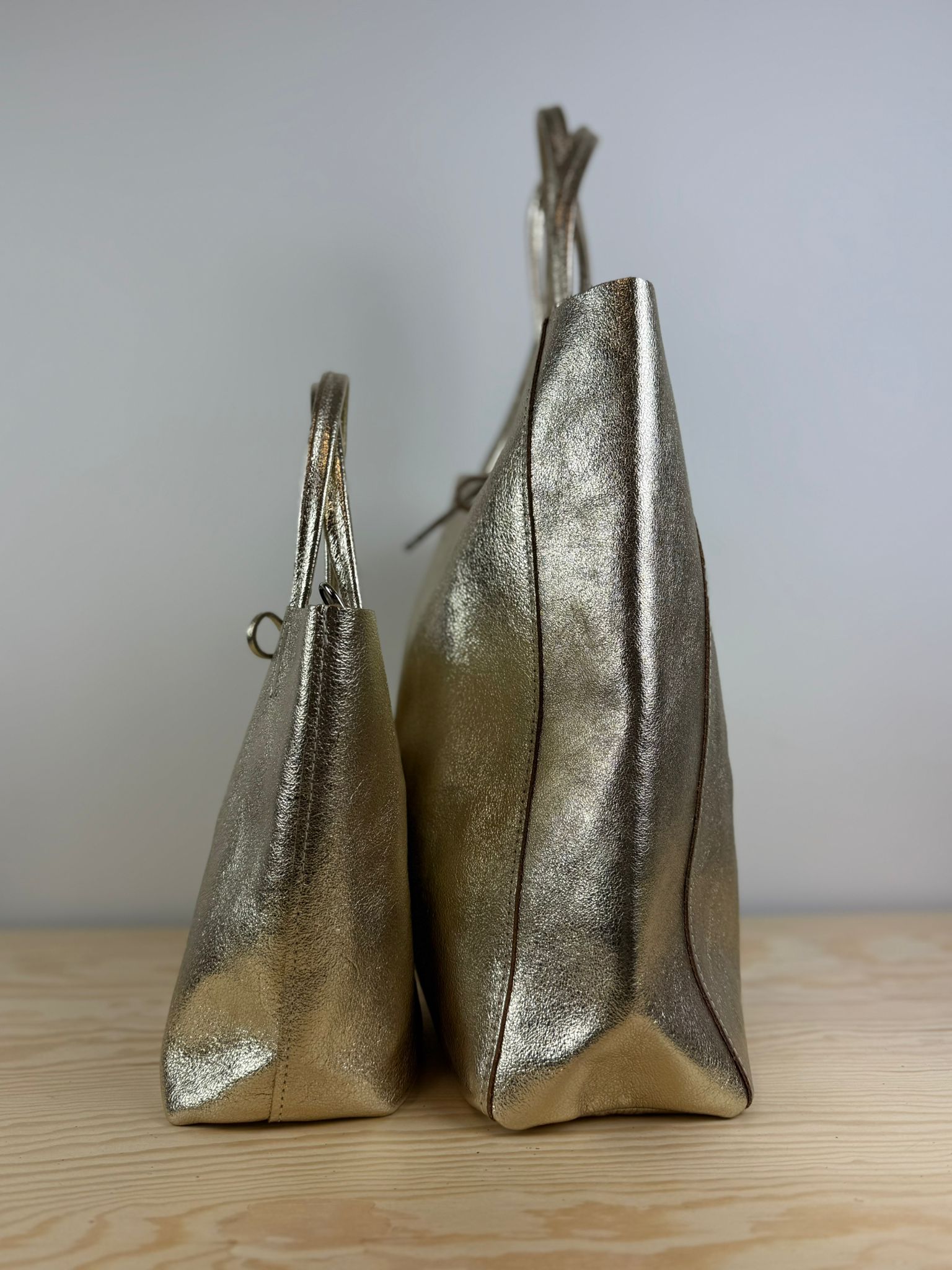 Mia schoudertas - Metallic Goud 💛