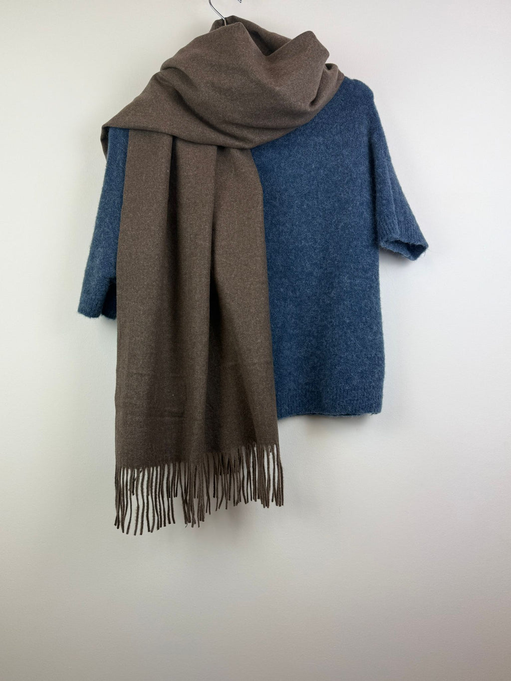 Kasjmier Sjaal Koffie