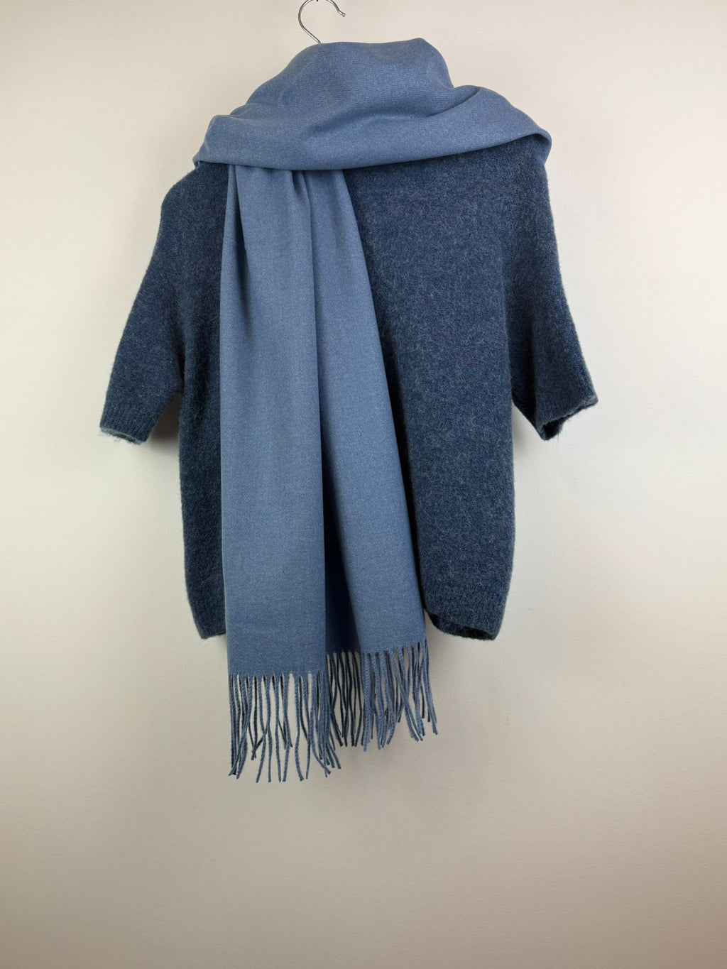 Kasjmier Sjaal Lichtblauw