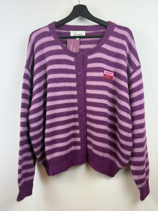 Jolijn streepjes vest - Paars-Lila 💜💜