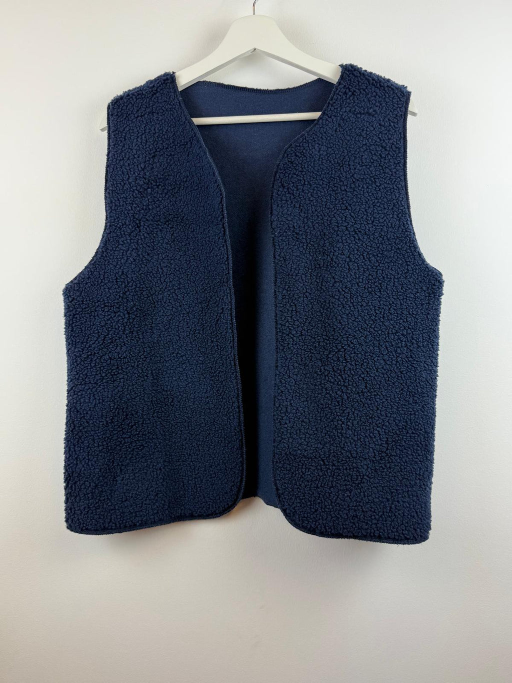 Lou teddy gilet - blauw 💙