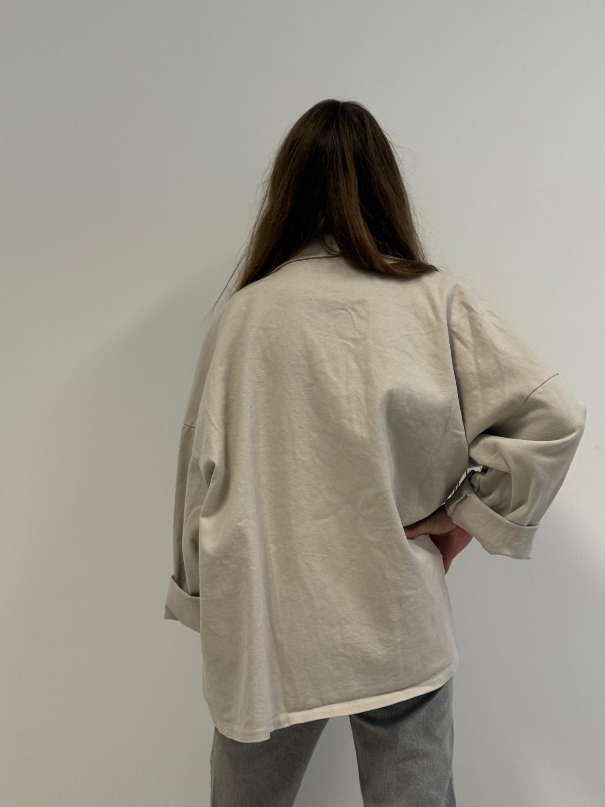 Juul oversized jasje met patches 🩷☺