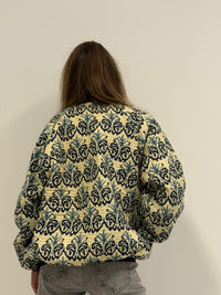 Elise bomber met Boho print 💙🤍