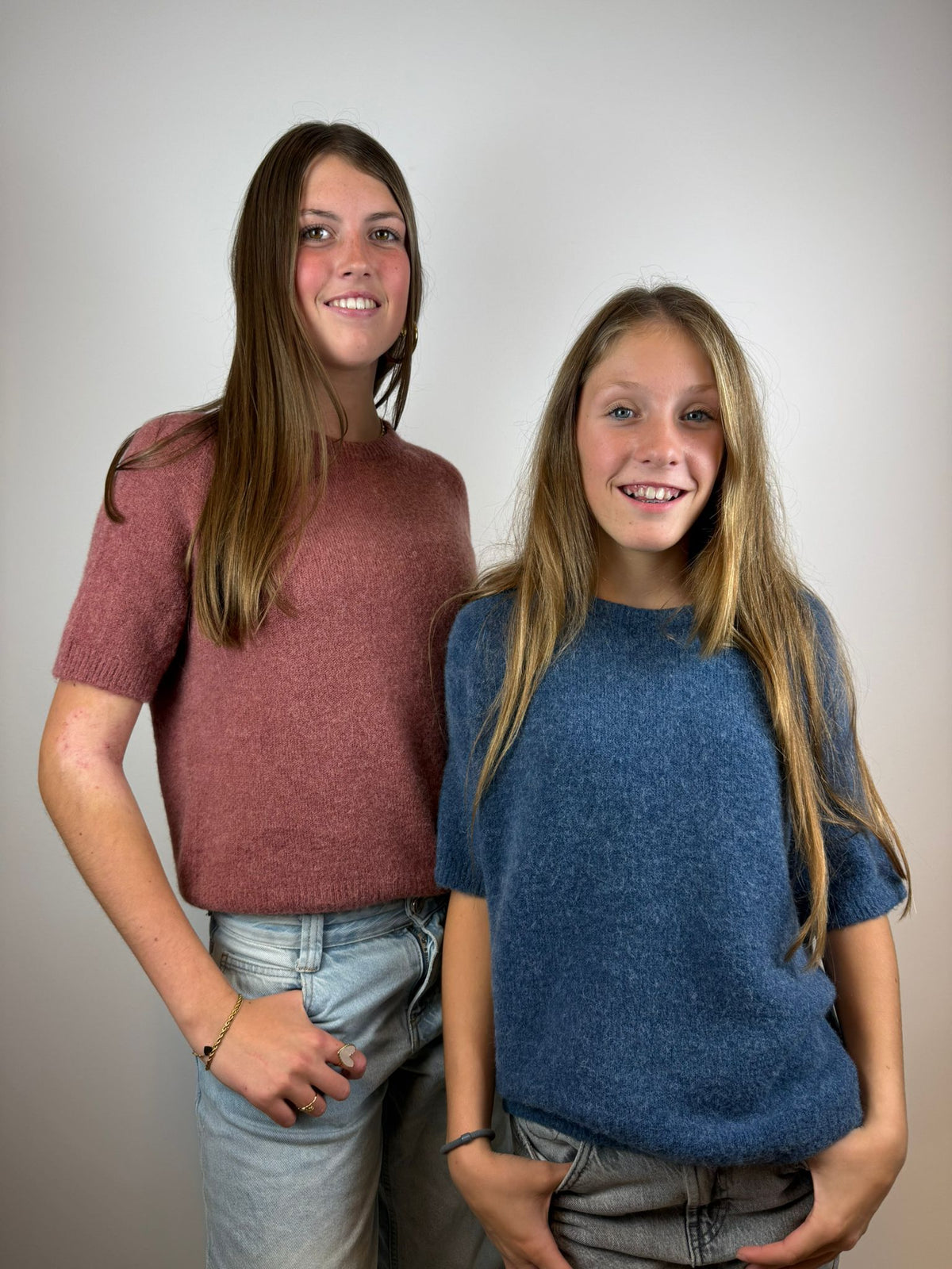 Cato alpaca top - Lichtblauw 🩵