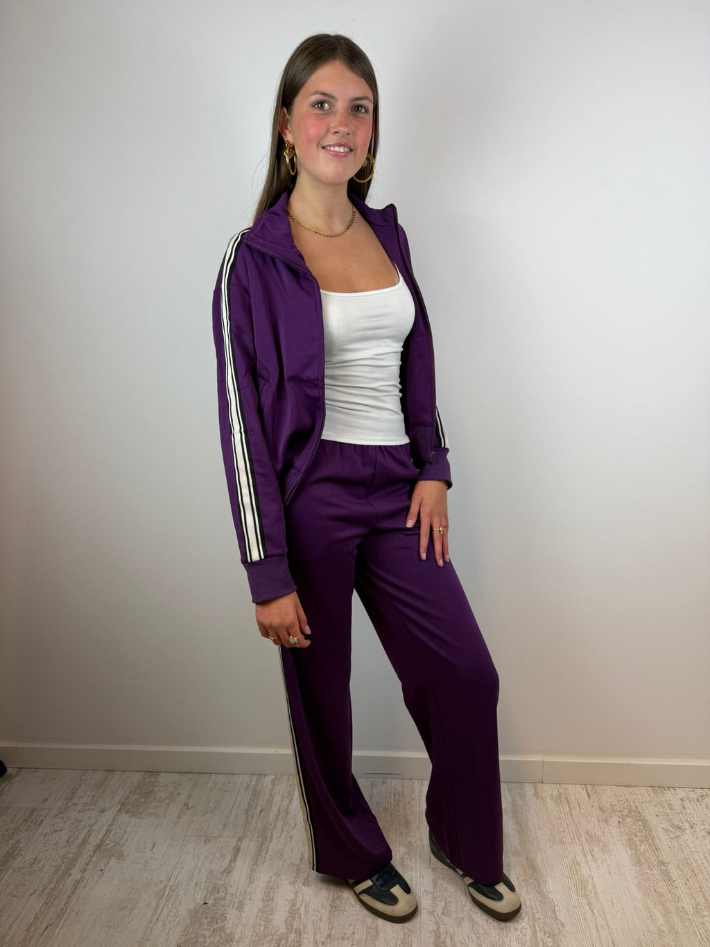 Mia sportief vest - Paars 💜