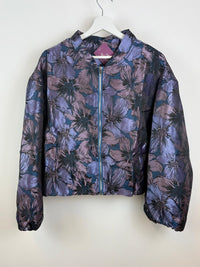 Odette floral bomber 💜🌺