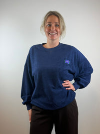 Olivia badstof trui - Blauw 💙