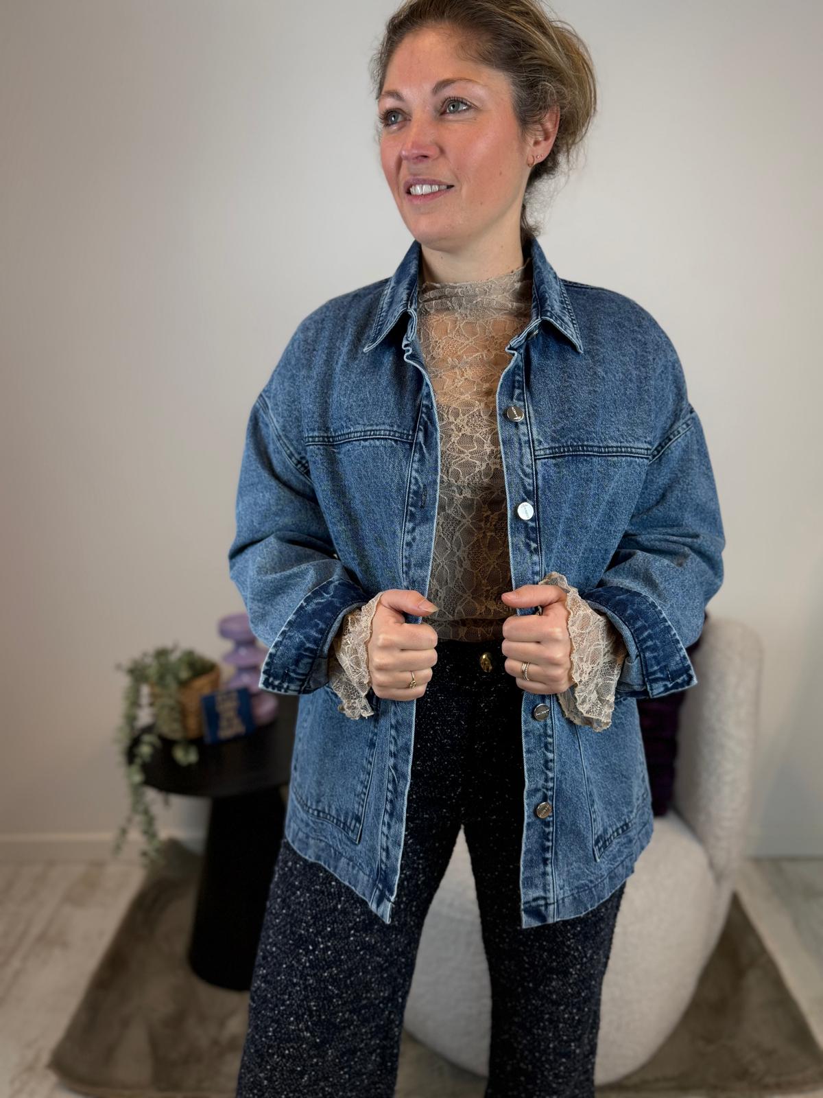 Lena spijkerjasje - Blauw Denim 💙