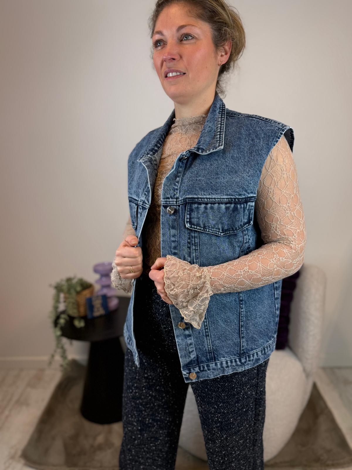 Filou mesh top - Taupe 🤎