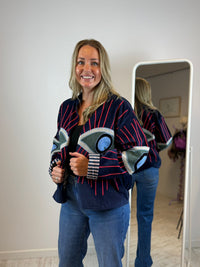 Juliëtte - handgemaakt fluwelen jasje ogen 👀