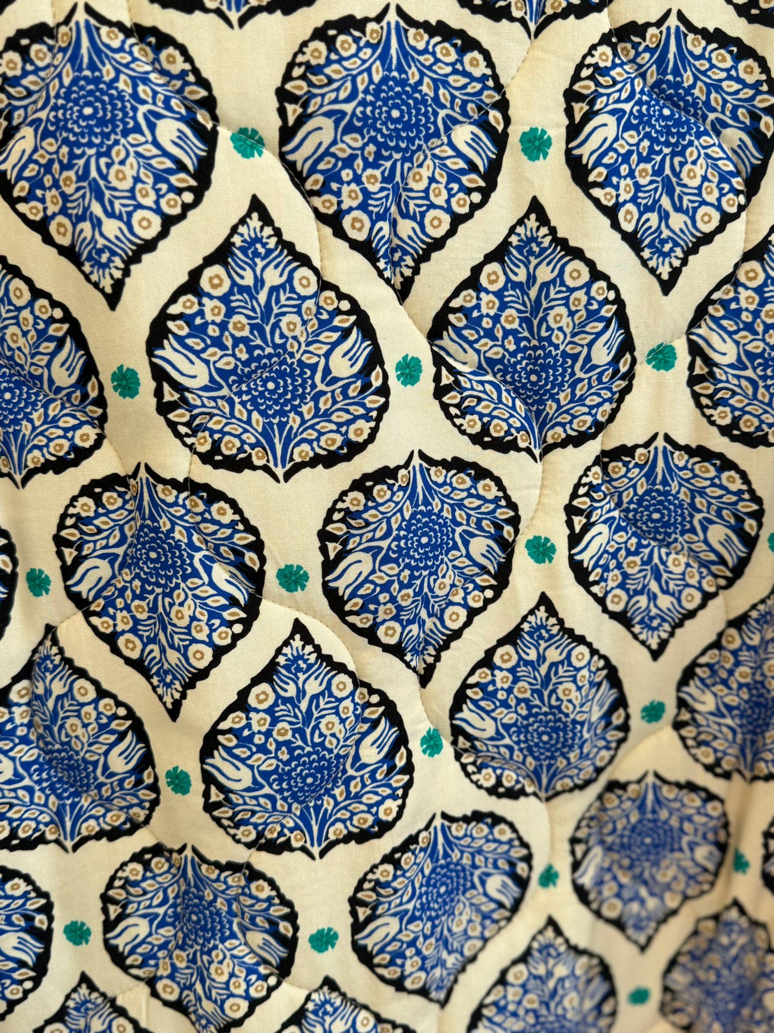 Isa gewatteerd jasje - Blauw 🪻