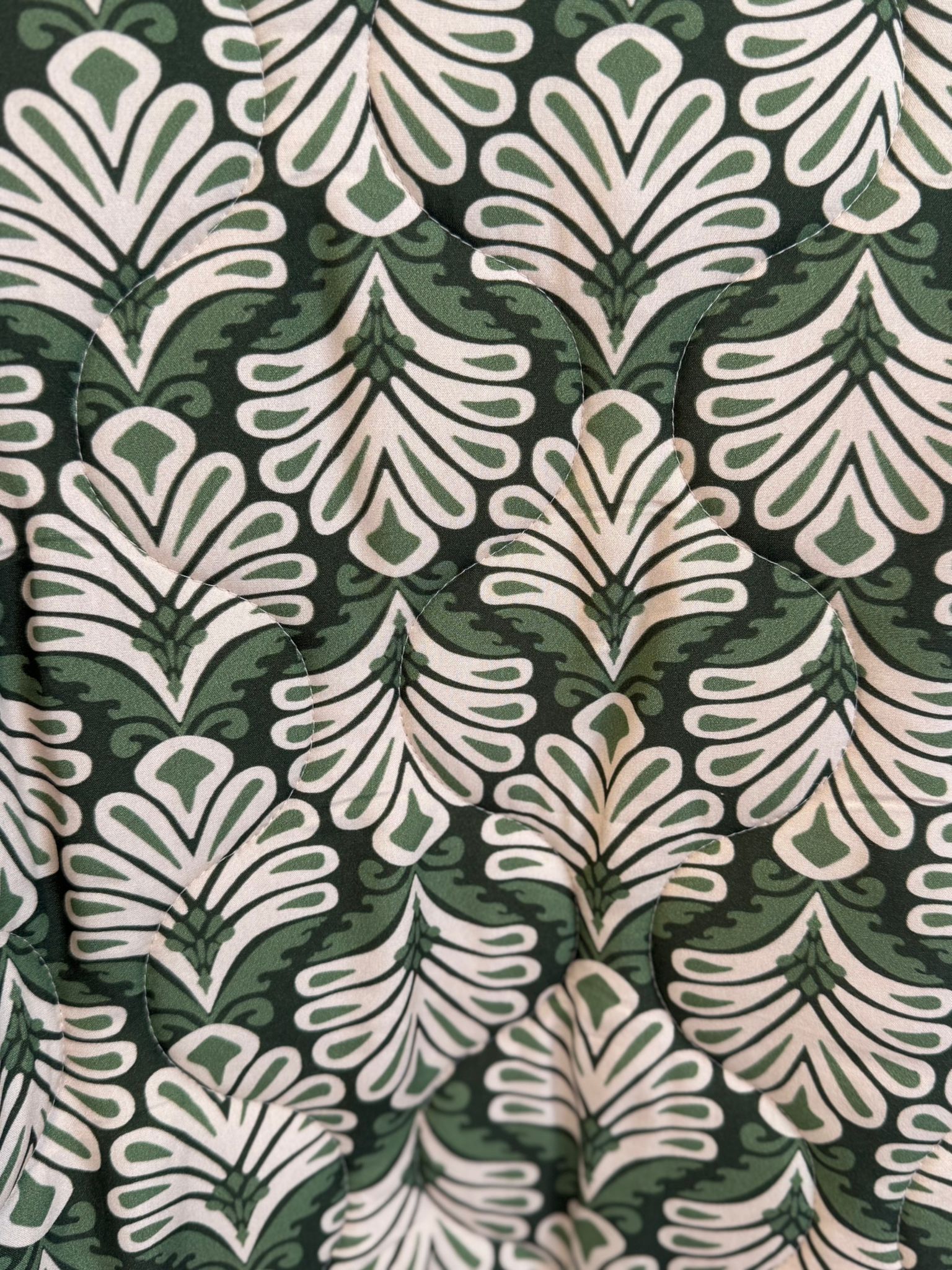 Isa gewatteerd jasje - Groen 🌿