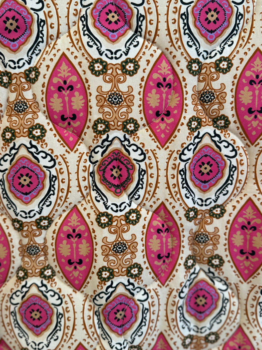 Isa gewatteerd jasje - Roze-Bruin 🩷🤎