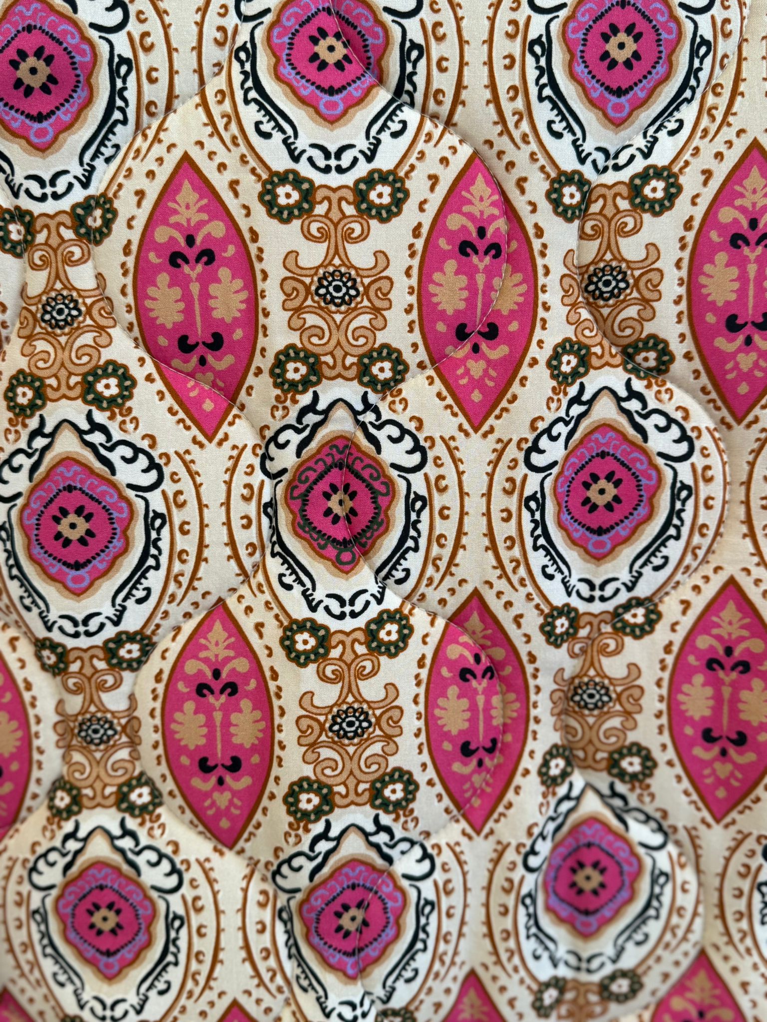 Isa gewatteerd jasje - Roze-Bruin 🩷🤎