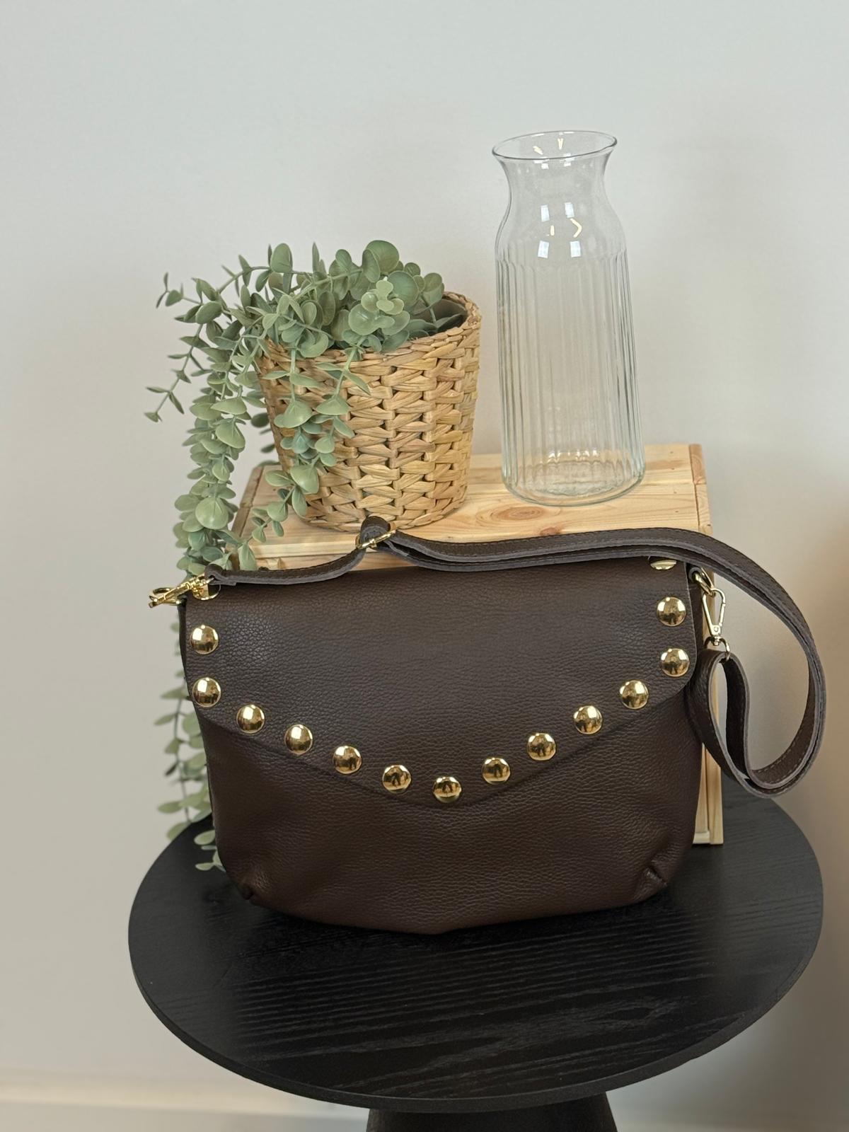 Jules crossbody - Bruin 🤎