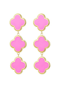 Oorbellen Lucky - Roze