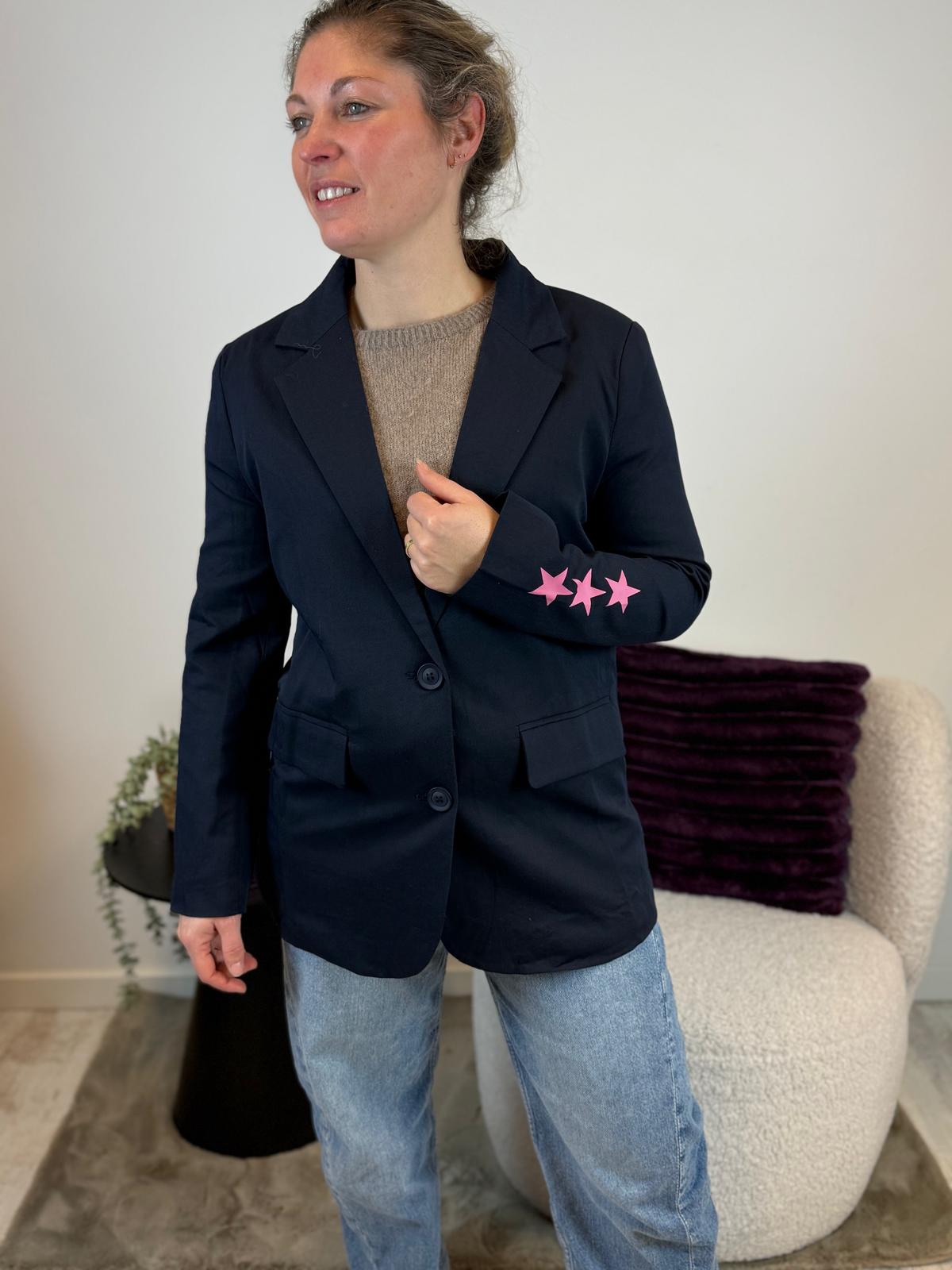 Louise - Blazer met smiley ☺⭐