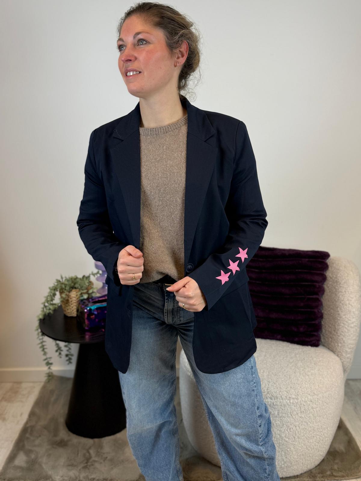 Louise - Blazer met smiley ☺⭐
