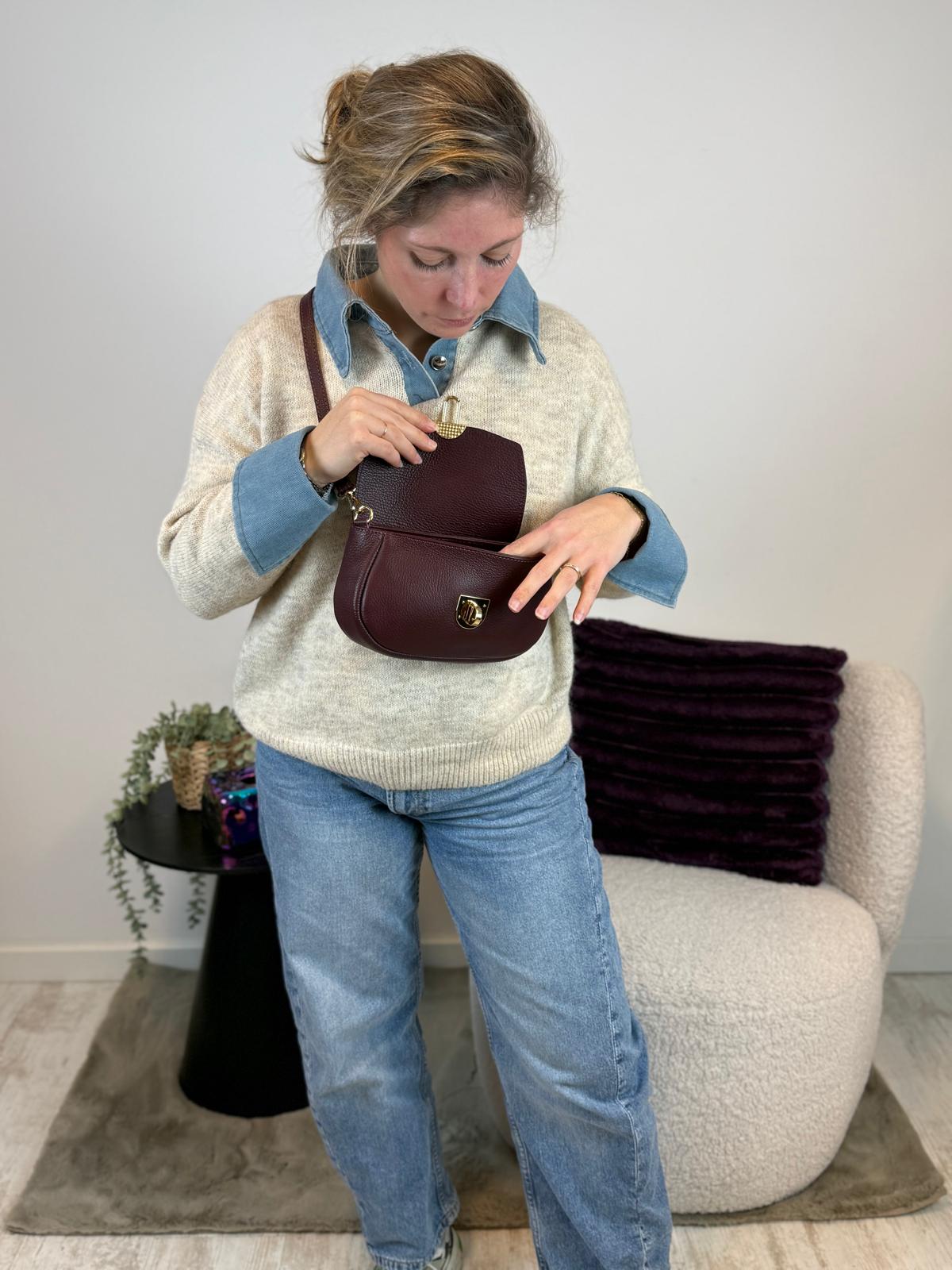 Marissa handtas/crossbody - Bordeaux