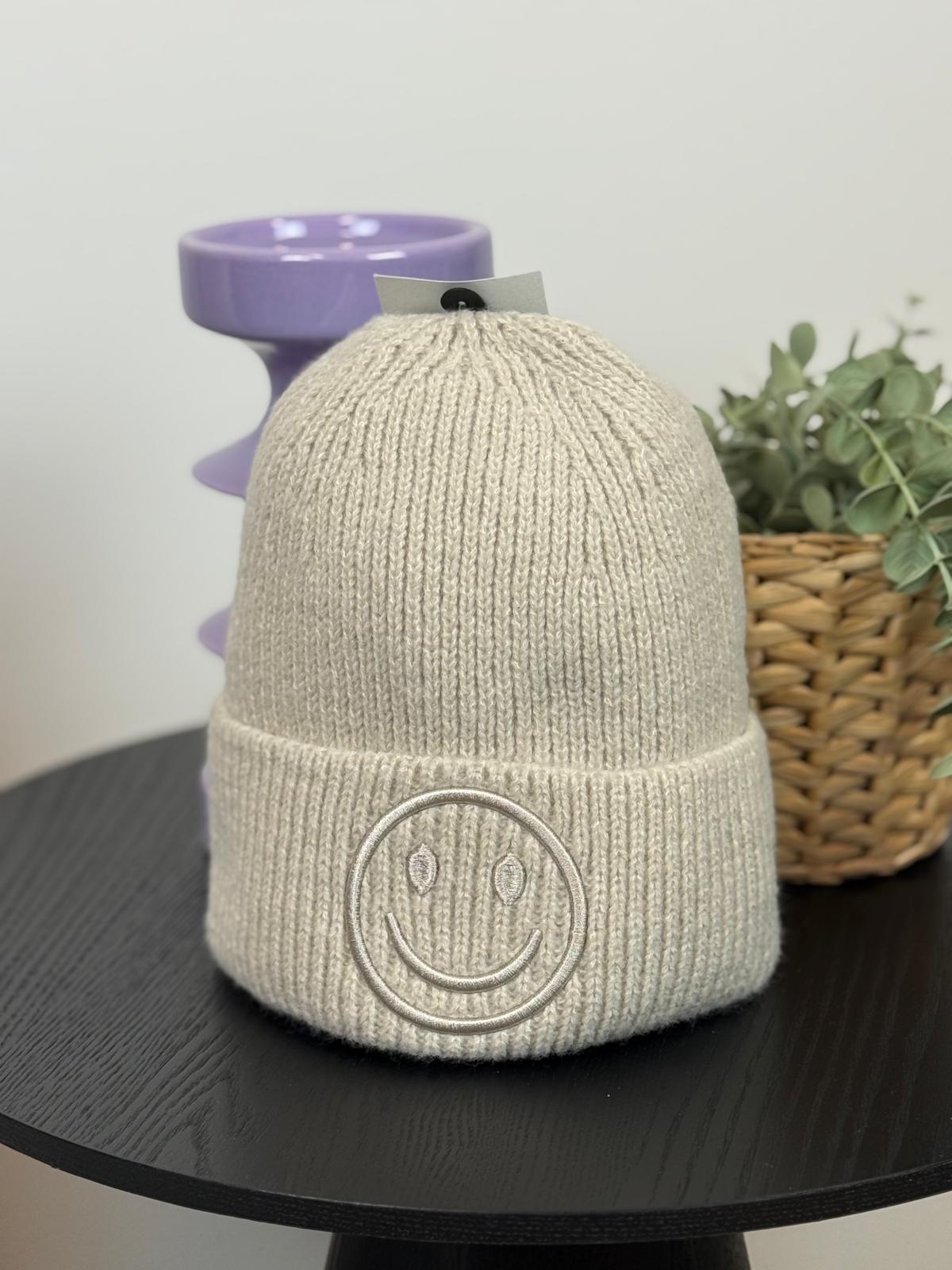 Muts smiley - Beige ☺