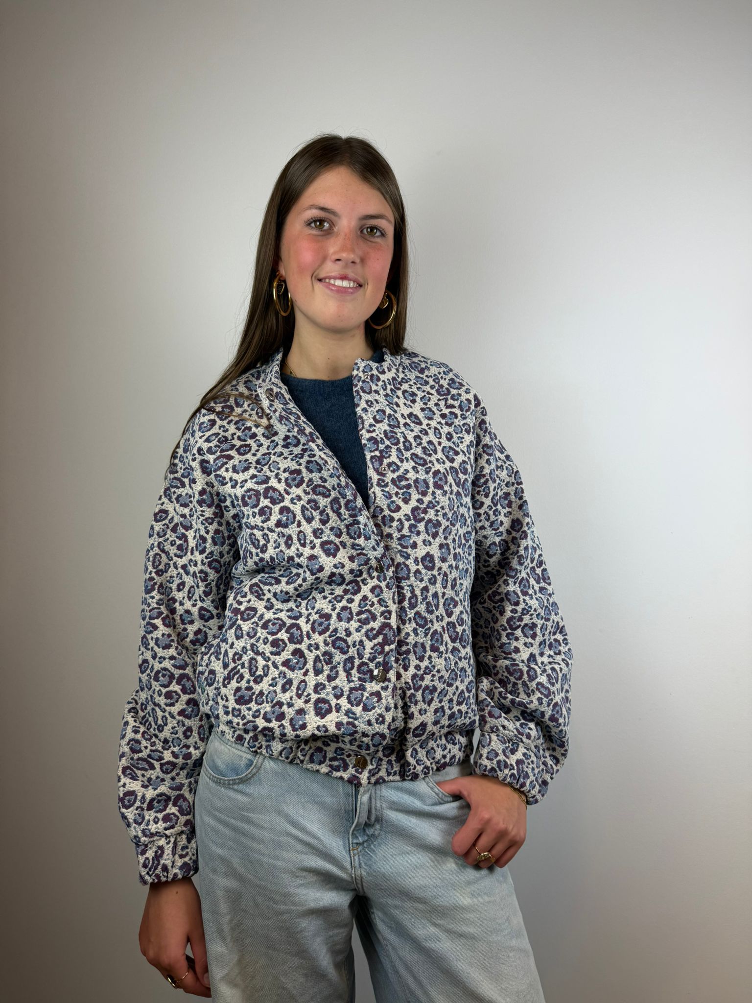 Elin bomberjack - Blauw 💙🐆