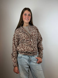 Elin bomberjack - Bruin 🤎🐆