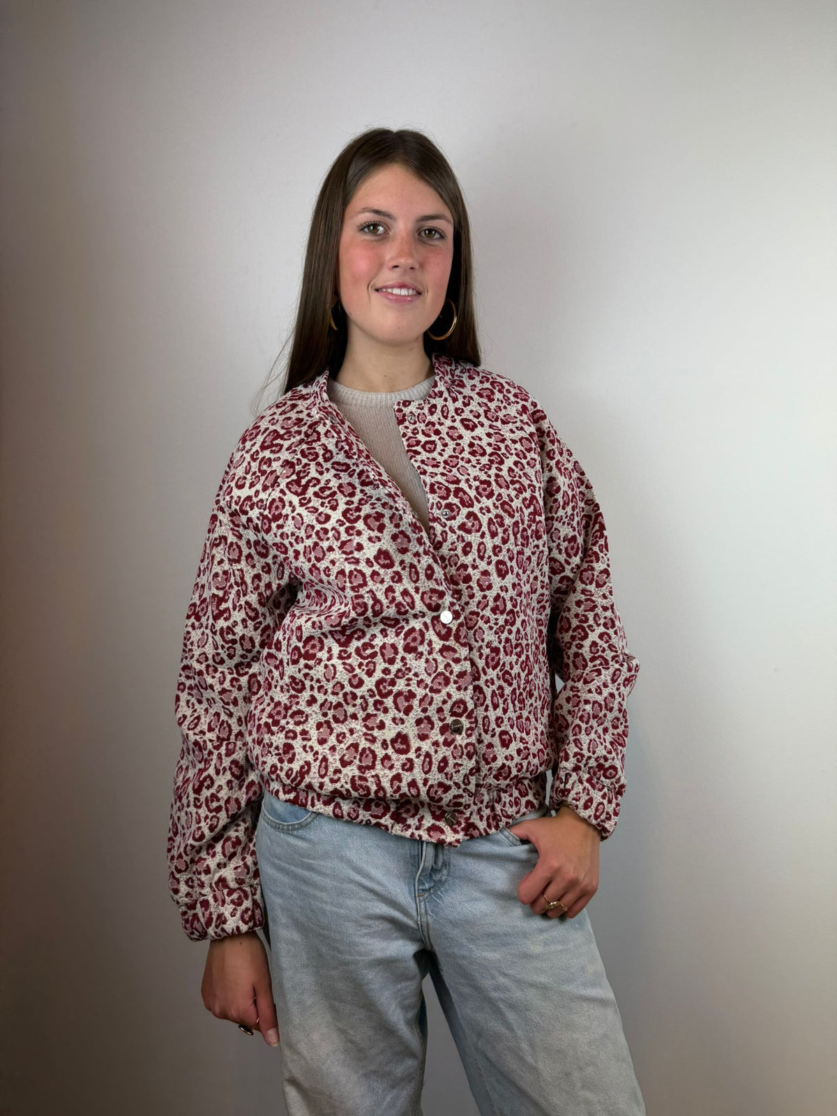 Elin bomberjack - Rood ❤️🐆