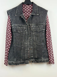 Pomme mesh top - Bordeaux ❤️