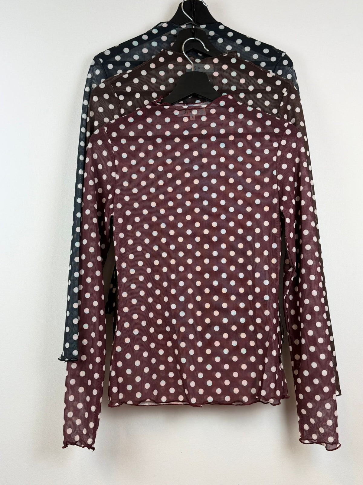 Pomme mesh top - Donkerbruin 🤎