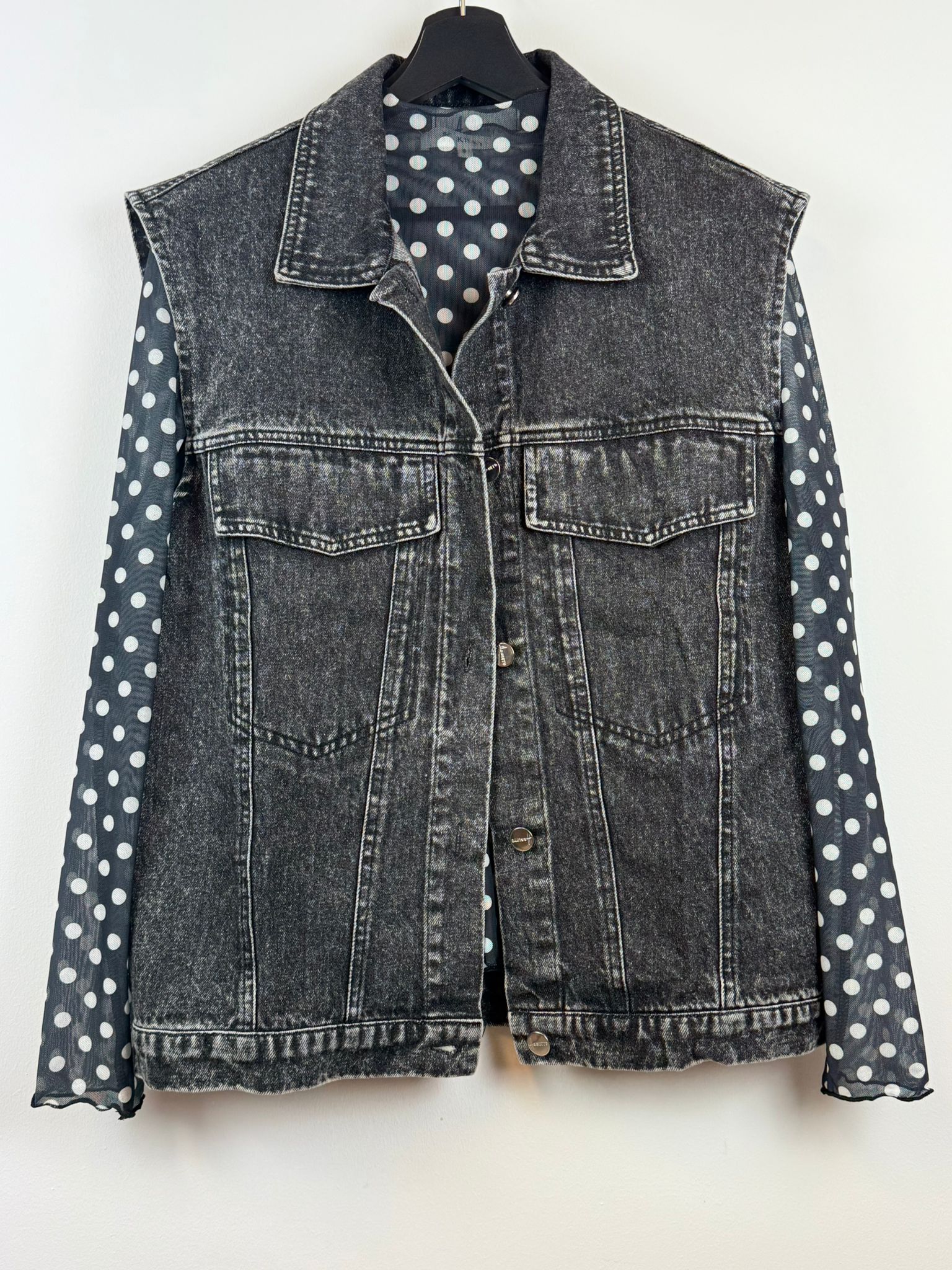 Pomme mesh top - Zwart 🖤