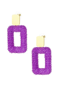 Oorbellen Lola - Paars
