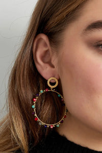 Oorbellen Mabel - Multicolor