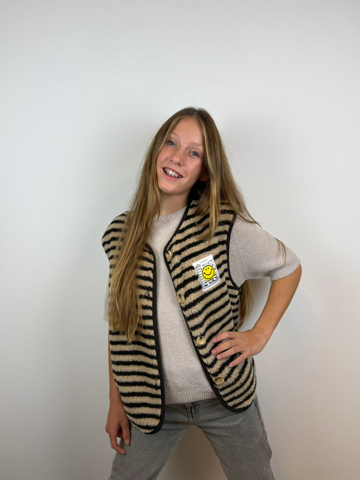 Loïs gilet - Beige-Bruin 🤎☺