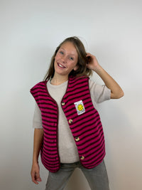 Loïs gilet - Fuchsia-Rood 🩷❤️☺