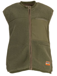 Suus teddy bodywarmer - Mosgroen 💚