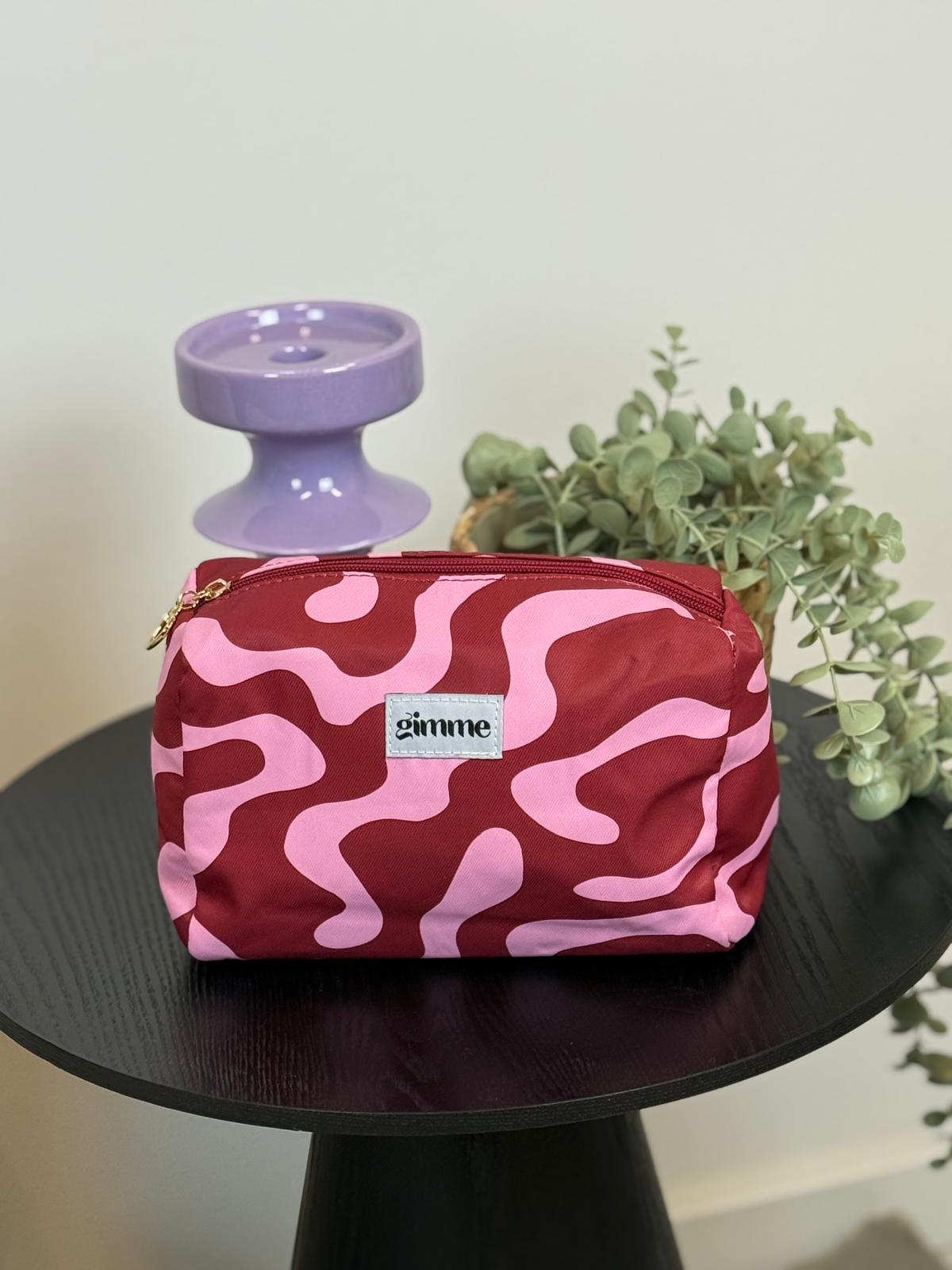 Millie toilettas - Bordeaux-Roze ❤️🩷