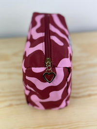 Millie toilettas - Bordeaux-Roze ❤️🩷