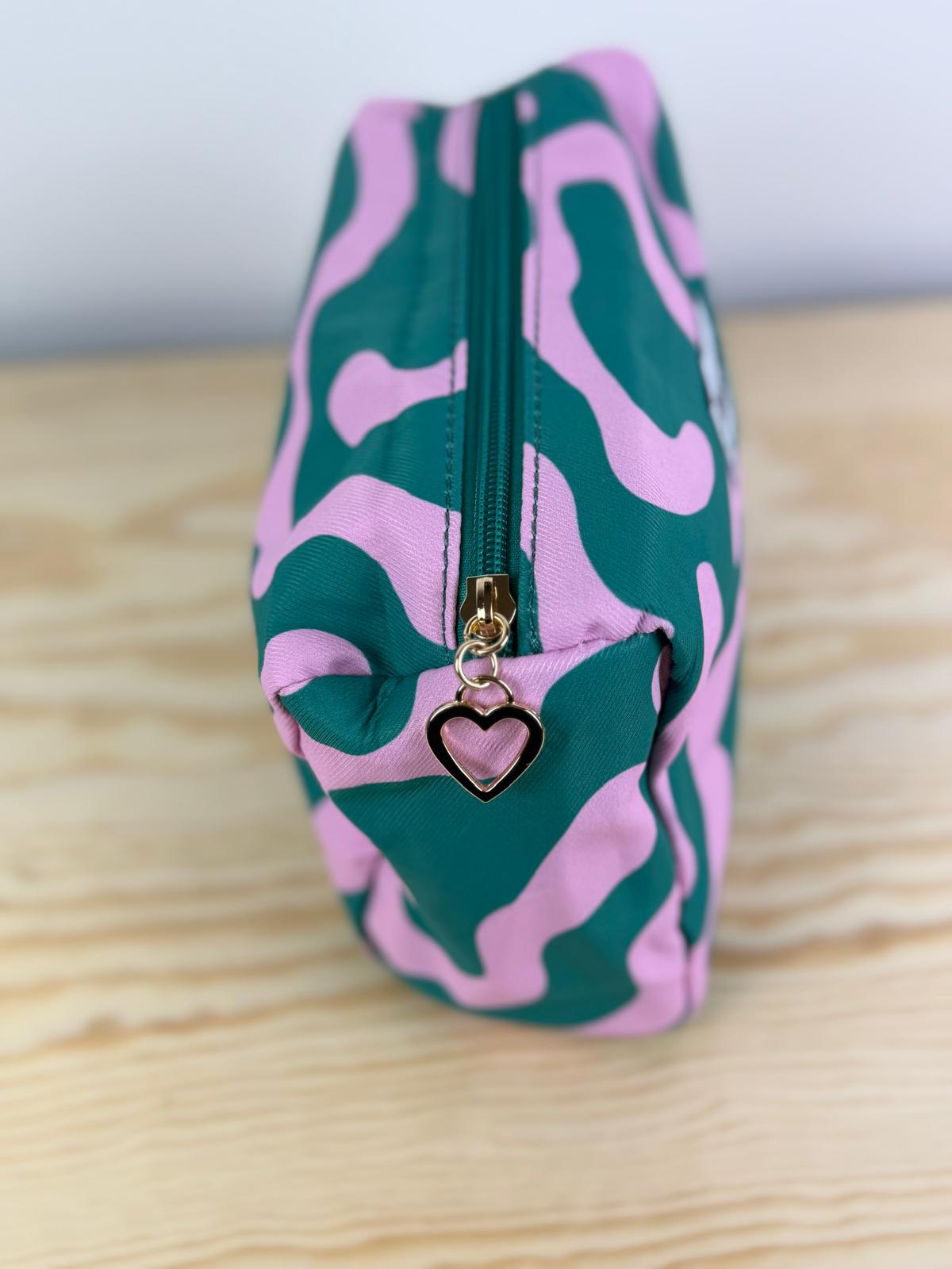 Millie toilettas - Groen-Roze 💚🩷