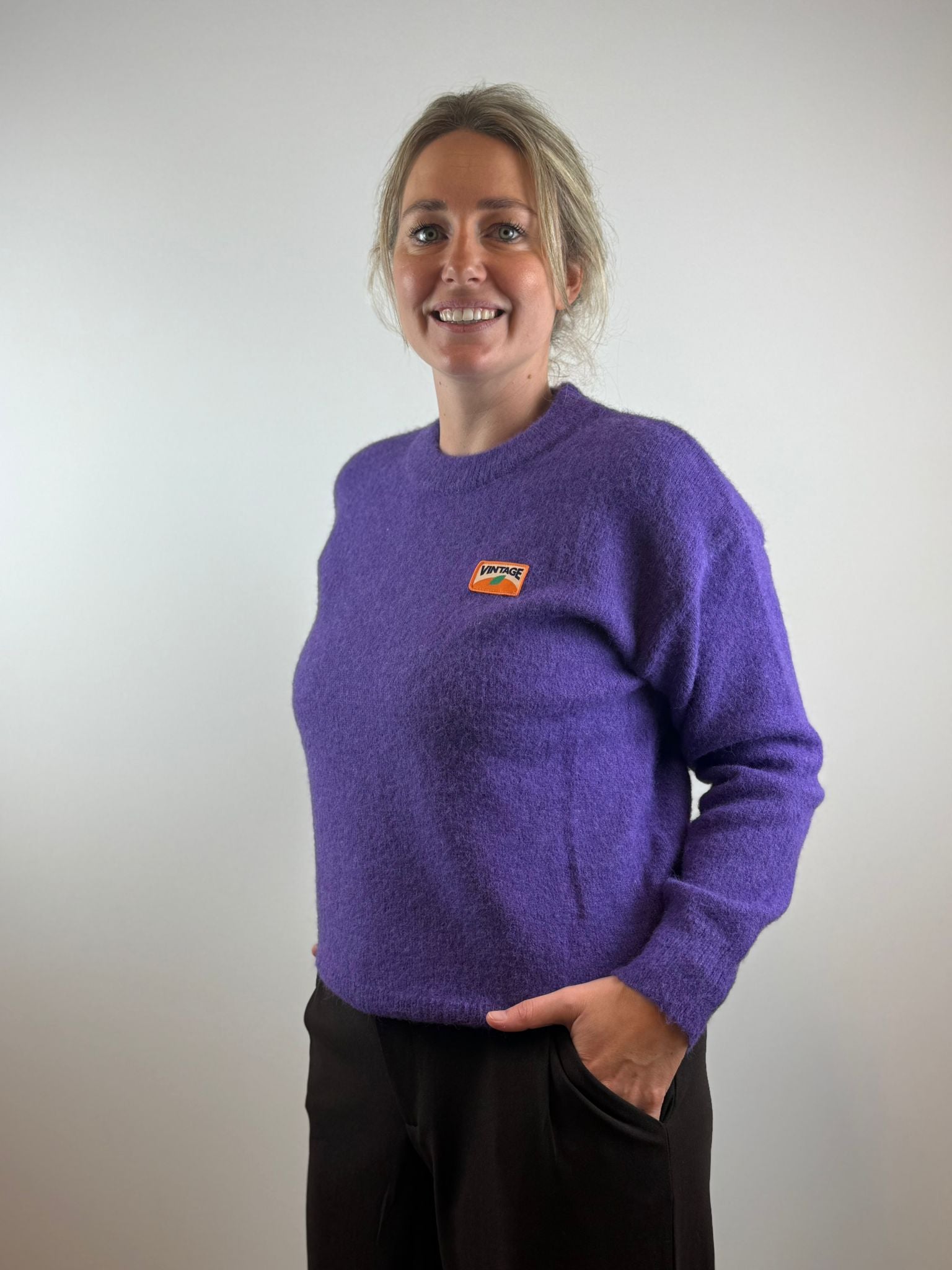 Emma trui - Paars 💜