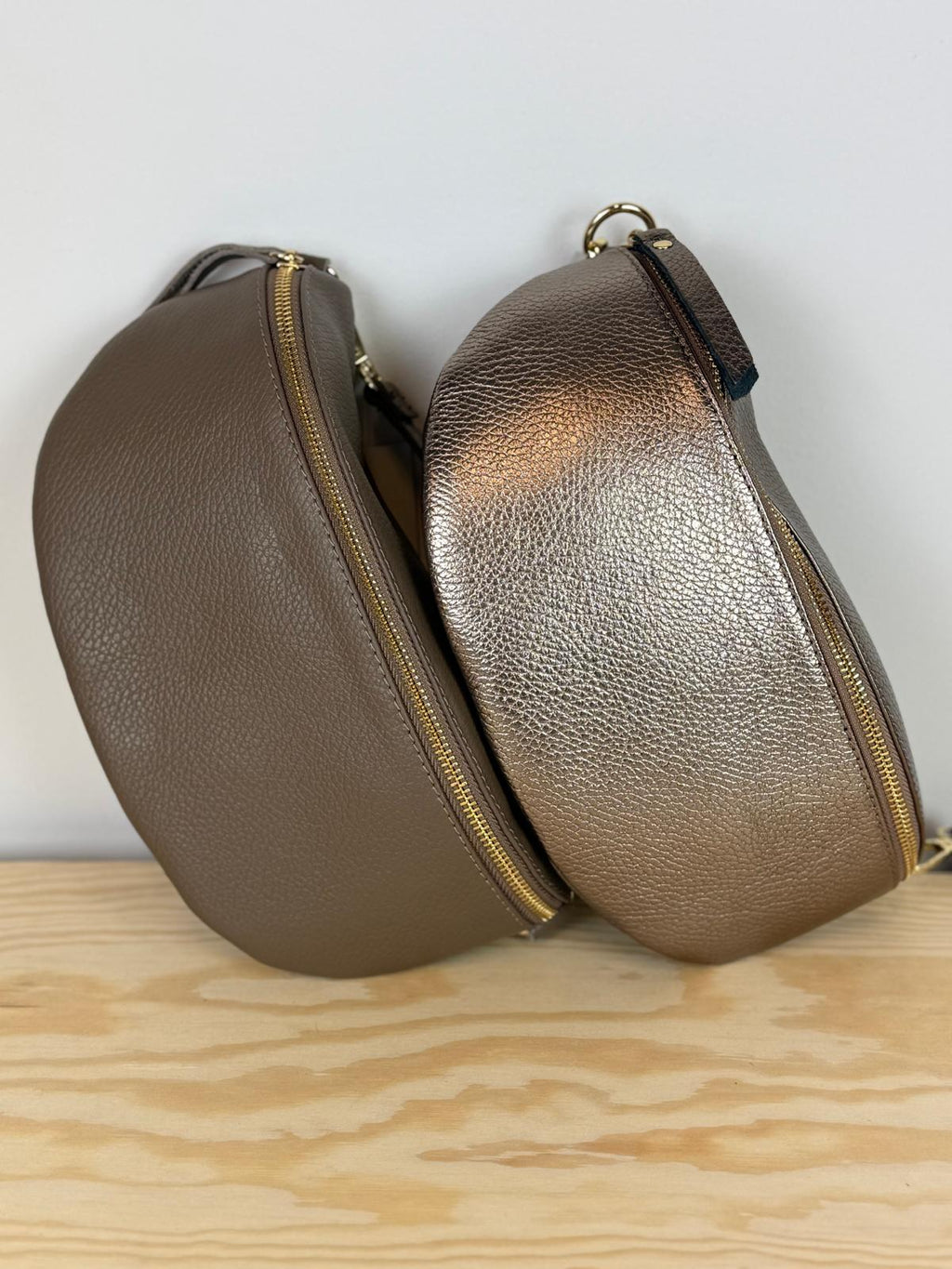 Zoey Heuptas/Crossbody - Metallic Brons 🥉